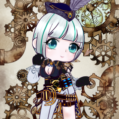 欖式卯美優さん新衣装デフォルメ一枚絵-scaled