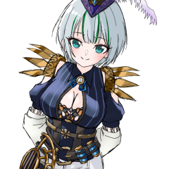 等身キャラカラーラフ